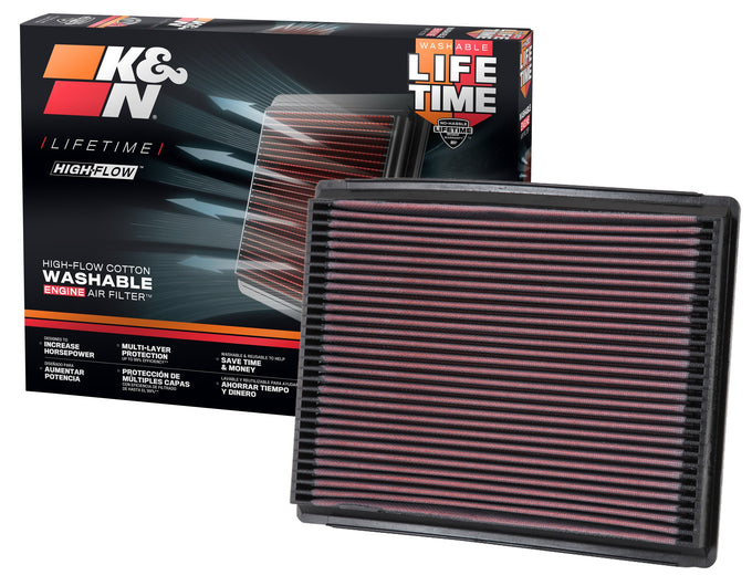 High-Flow Drop-In Replacement Air Filter <br> 86-93 Ford Mustang, 86-88 Thunderbird, Mercury Cougar