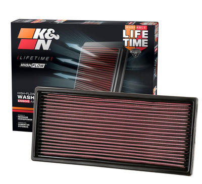 High-Flow Drop-In Replacement Air Filter <br> 87-96 Ford E150-E350 Econoline E-150 Econoline Club Wagon