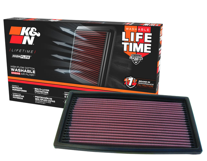High-Flow Drop-In Replacement Air Filter <br> 86-97 Ford Aerostar, 88-94 Ranger, 86-95 Taurus