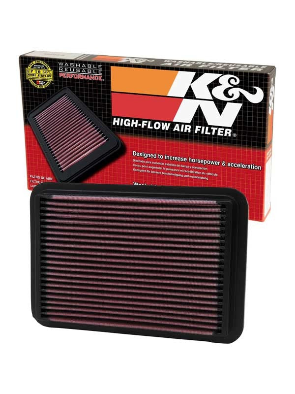 High-Flow Drop-In Replacement Air Filter <br> 90-92 Isuzu Impulse, 91-93 Stylus, 89-95 Toyota Pickup