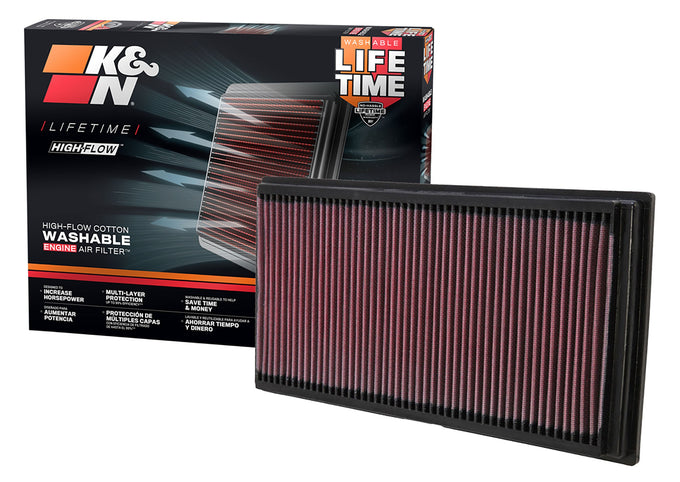 High-Flow Drop-In Replacement Air Filter <br> 98-10 Audi Seat Volkswagen