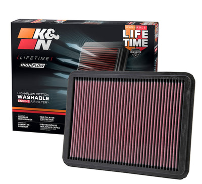 High-Flow Drop-In Replacement Air Filter <br> 00-06 Toyota Tundra, 01-07 Sequoia, 03-08,10 4Runner