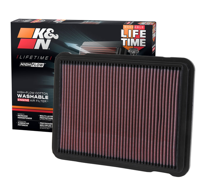High-Flow Drop-In Replacement Air Filter <br> 98-07 Toyota Land Cruiser, 98-07 Lexus LX470