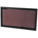 High-Flow Drop-In Replacement Air Filter <br> 98-00 Mercedes-Benz C43 AMG, 99-03 CLK430, 01-02 CLK55 AMG
