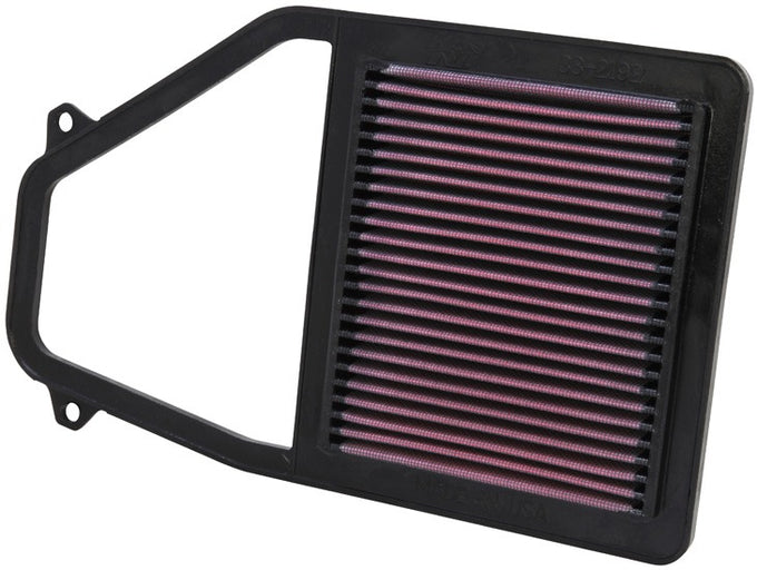 High-Flow Drop-In Replacement Air Filter <br> 01-05 Honda Civic, 01-02 Acura EL