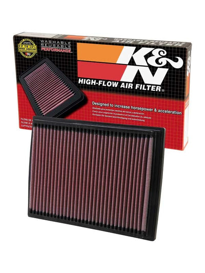 High-Flow Drop-In Replacement Air Filter <br> 01-06 Hyundai Elantra, 04-09 Kia Spectra, 05-09 Tucson