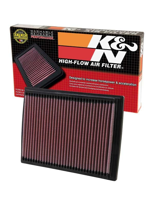 High-Flow Drop-In Replacement Air Filter <br> 01-06 Hyundai Elantra, 04-09 Kia Spectra, 05-09 Tucson