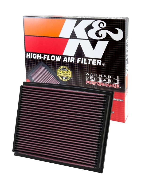 High-Flow Drop-In Replacement Air Filter <br> 02-09 Audi A4 A4 Quattro9 S4 RS4 Seat Exeo