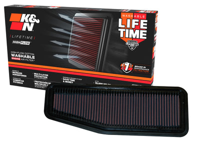 High-Flow Drop-In Replacement Air Filter <br> 2001-2005 Toyota RAV4