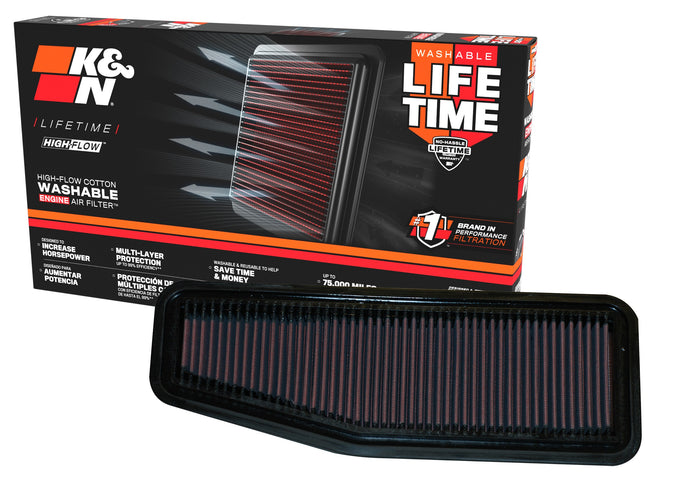 High-Flow Drop-In Replacement Air Filter <br> 2001-2005 Toyota RAV4