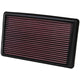 High-Flow Drop-In Replacement Air Filter <br> 90-99 Subaru Legacy, 01-03 Outback, 93-07 Impreza