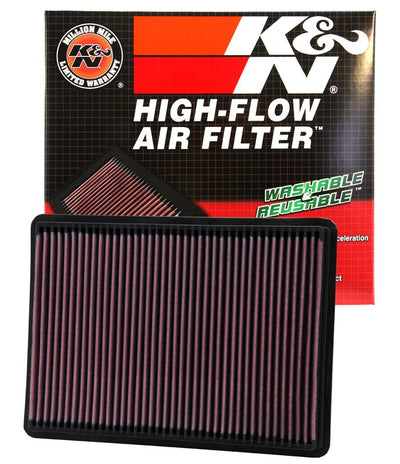 High-Flow Drop-In Replacement Air Filter <br> 02-07 Jeep Liberty, 05-10 Grand Cherokee, 06-10 Commander