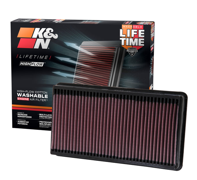 High-Flow Drop-In Replacement Air Filter <br> 99-03 Ford F250-F550 Super Duty, 00-03 Excursion