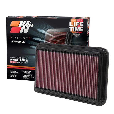 High-Flow Drop-In Replacement Air Filter <br> 02-03 Lexus ES300, 02-11 Toyota Camry, 01-13 Highlander