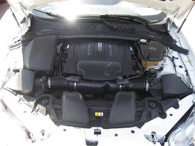 High-Flow Drop-In Replacement Air Filter <br> 04-09 Jaguar XJ8 Vanden Plas, 04-17 XJR, 09-15 XF