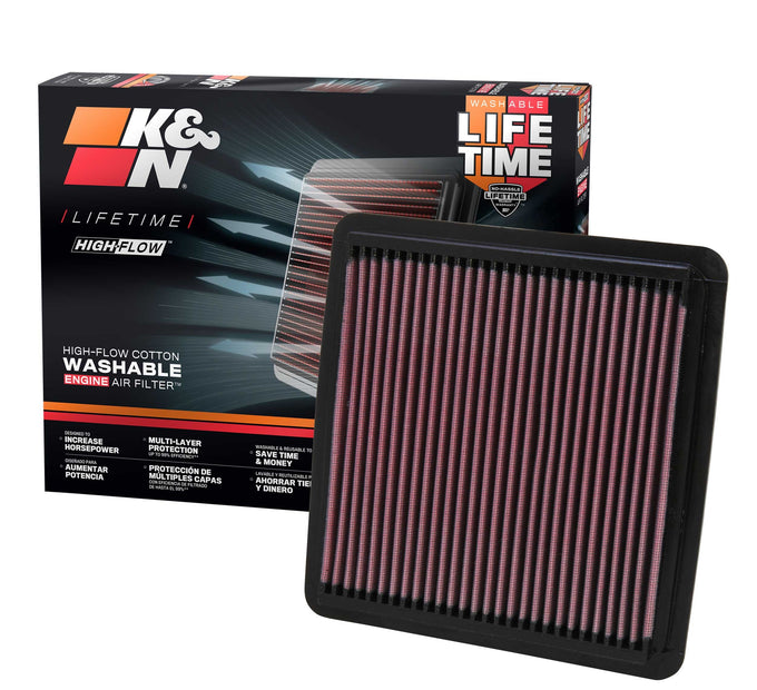 High-Flow Drop-In Replacement Air Filter <br> 05-19 Subaru Legacy Outback, 09-18 Forester, 08-16 Impreza