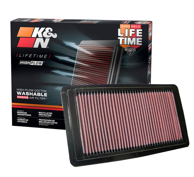 High-Flow Drop-In Replacement Air Filter <br> 05-10 Honda Odyssey, 09-15 Pilot