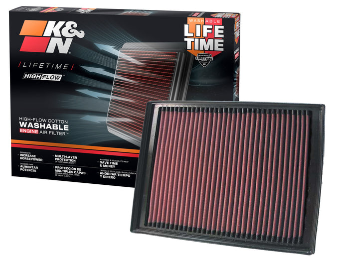 High-Flow Drop-In Replacement Air Filter <br> 04-06 Dodge Sprinter 2500 Sprinter 3500,