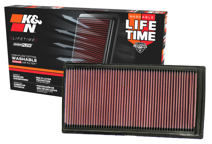 High-Flow Drop-In Replacement Air Filter <br> 05-19 Nissan Frontier, 09-12 Suzuki Equator NP300