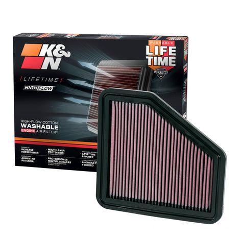 High-Flow Drop-In Replacement Air Filter <br> 07-12 Lexus ES350, 05-12 Toyota Avalon, 07-11 Camry