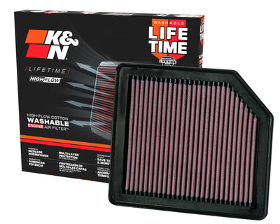 High-Flow Drop-In Replacement Air Filter <br> 2006-2011 Honda Civic