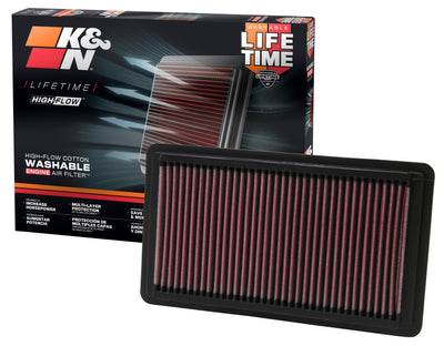 High-Flow Drop-In Replacement Air Filter <br> 06-11 Honda Civic, 07-11 Element, 07-11 Acura CSX
