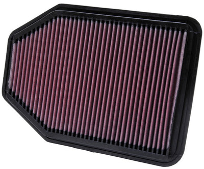 High-Flow Drop-In Replacement Air Filter <br> 07-17 Jeep Wrangler, 2018 JK