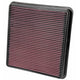 High-Flow Drop-In Replacement Air Filter <br> 07-14 Toyota Tundra, 08-21 Land Cruiser, 08-13 Sequoia