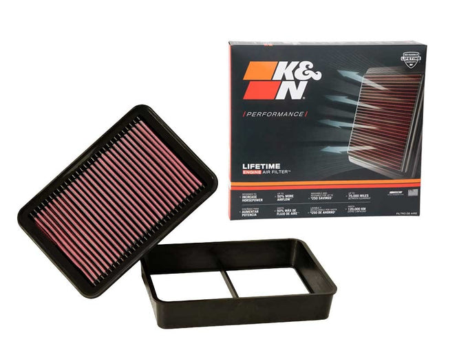 High-Flow Drop-In Replacement Air Filter <br> 07-13 MIT Outlander, 08-15 Lancer, 11-12 Outlander Sport