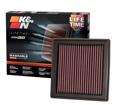 High-Flow Drop-In Replacement Air Filter <br> 07-08 INFINITI G35, 08-13 G37, 07-09 Nissan 350Z, 09-20 370Z