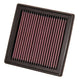 High-Flow Drop-In Replacement Air Filter <br> 07-08 INFINITI G35, 08-13 G37, 07-09 Nissan 350Z, 09-20 370Z