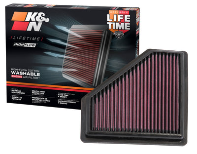 High-Flow Drop-In Replacement Air Filter <br> 2007-2011 Ford Focus