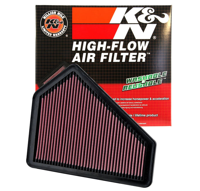 High-Flow Drop-In Replacement Air Filter <br> 2008-2015 Cadillac CTS
