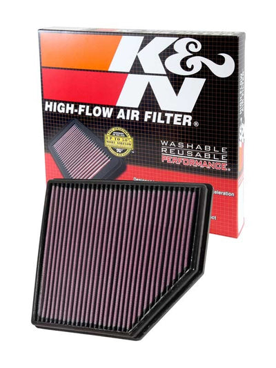 High-Flow Drop-In Replacement Air Filter <br> 07-15 Volvo S80, 08-15 XC70, 08-10 V70, 10-16 XC60