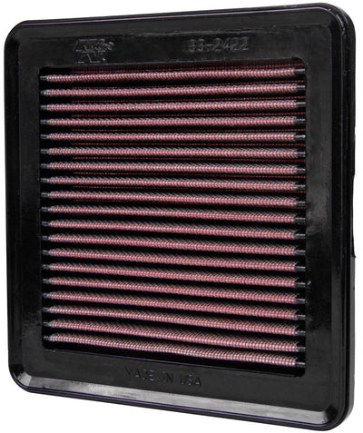 High-Flow Drop-In Replacement Air Filter <br> 09-14 Honda Fit, 10-13 Honda City