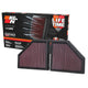 High-Flow Drop-In Replacement Air Filter <br> 09-14 Honda Fit, 10-13 Honda City