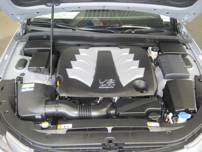 High-Flow Drop-In Replacement Air Filter <br> 09-14 Hyundai Genesis, 11-16 Equus, 15-17 Kia K900