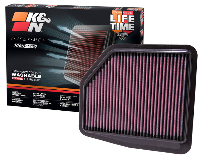 High-Flow Drop-In Replacement Air Filter <br> 2009-2015 Suzuki Grand Vitara