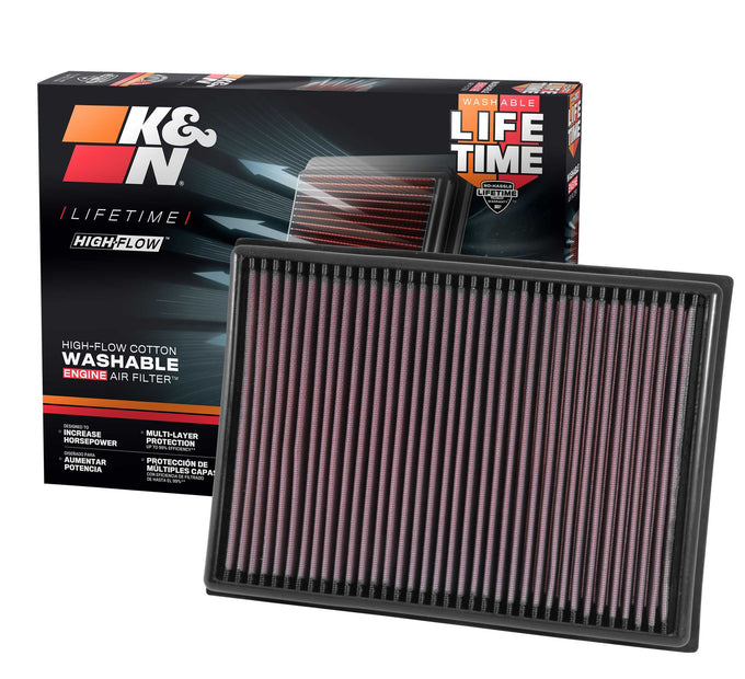 High-Flow Drop-In Replacement Air Filter <br> 10-24 Toyota 4Runner, 10-14 FJ Cruiser
