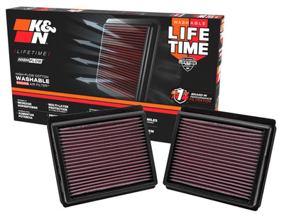 High-Flow Drop-In Replacement Air Filter <br> 11-13 NFINITI M37/35, Q70/L