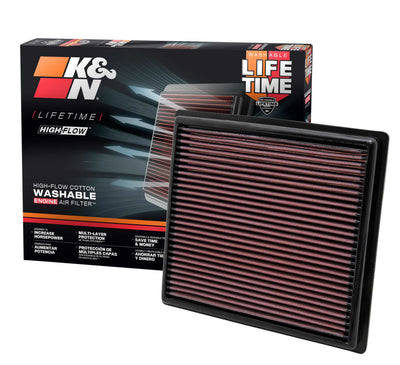 High-Flow Drop-In Replacement Air Filter <br> 11-20 Sienna, 12-24 Camry, 13-22 Avalon