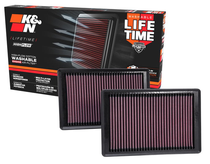 High-Flow Drop-In Replacement Air Filter <br> 10-15 Jaguar XK, 07-15 XKR, 12-15 XKR-S