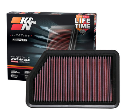 High-Flow Drop-In Replacement Air Filter <br> 10-15 Hyundai Tucson, 11-16 Kia Sportage, 11-16 Elantra