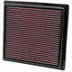 High-Flow Drop-In Replacement Air Filter <br> 11-21 Jeep Grand Cherokee, 11-25 Dodge Durango, 2022 WK