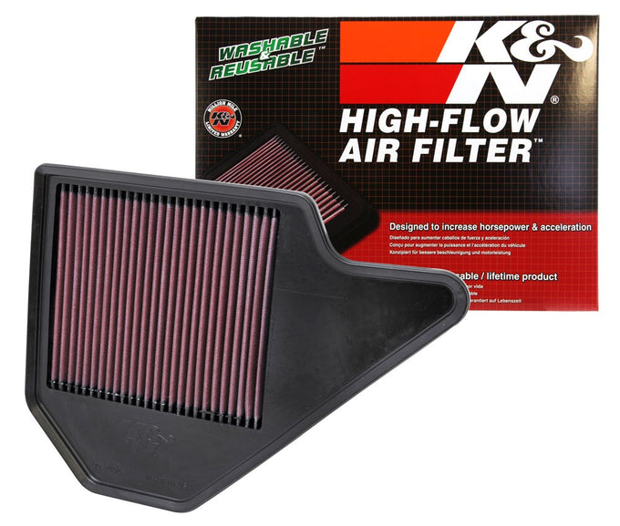 High-Flow Drop-In Replacement Air Filter <br> 11-20 Dodge Grand Caravan, 11-14 VW Routan, 12-15 Ram C/V