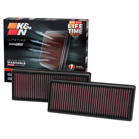 High-Flow Drop-In Replacement Air Filter <br> 13-19 Mercedes-Benz SL63 AMG SL500, 12-14 ML550 CLS63 AMG