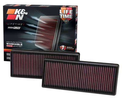High-Flow Drop-In Replacement Air Filter <br> 13-19 Mercedes-Benz SL63 AMG SL500, 12-14 ML550 CLS63 AMG
