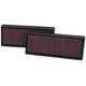 High-Flow Drop-In Replacement Air Filter <br> 13-19 Mercedes-Benz SL63 AMG SL500, 12-14 ML550 CLS63 AMG