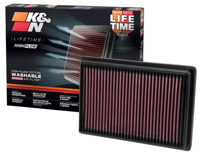 High-Flow Drop-In Replacement Air Filter <br> 12-20 Chevy Sonic, 12-13 Aveo