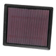 High-Flow Drop-In Replacement Air Filter <br> 14-19 Chevy Impala, 14-17 Buick Regal, 13-15 Malibu